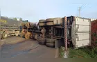 BR-376 é parcialmente interditada após acidente com caminhão em PG envolvendo bebê