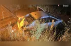 Saída de pista deixa duas pessoas feridas na PR-151, em Castro