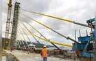Ponte de Guaratuba avança em etapa complexa e tem último estai instalado