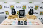 Suspeitos tentam fugir de abordagem e são presos com 6 kg de drogas em Ponta Grossa