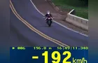 Motociclista é flagrado a 192 km/h na BR-277 em Guarapuava