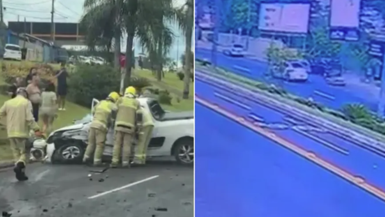 PM detalha grave acidente em avenida de PG que deixou quatro feridos