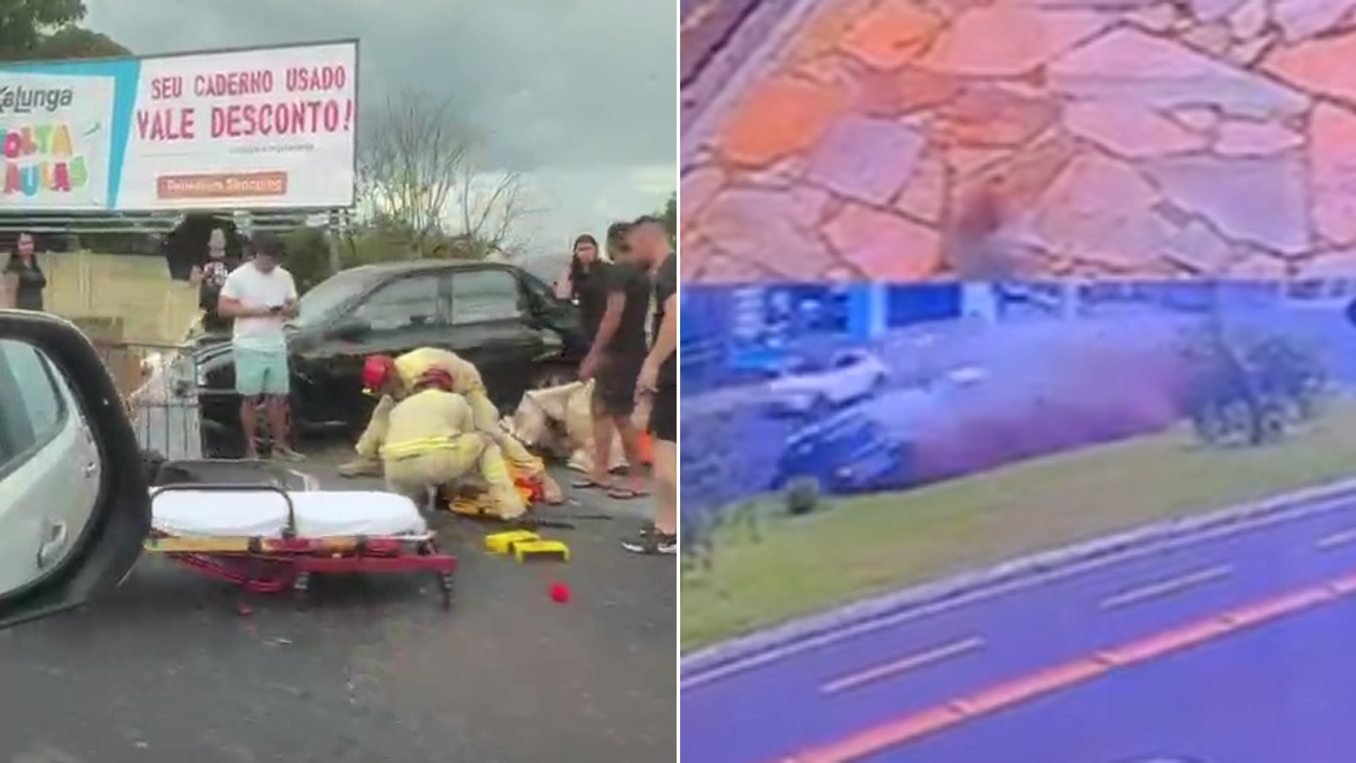 Entenda a dinâmica do grave acidente na Dom Geraldo em Ponta Grossa