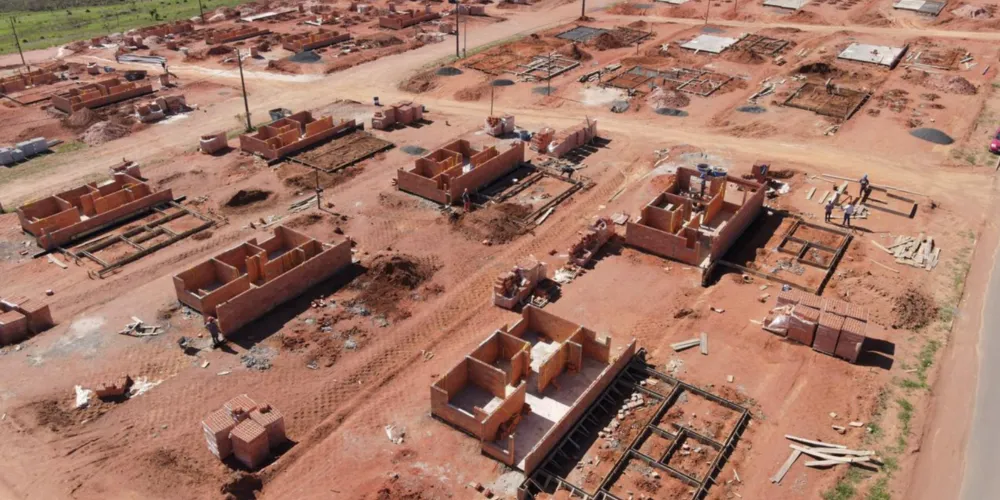 O Residencial Jardim das Azaléas está sendo construído no município
