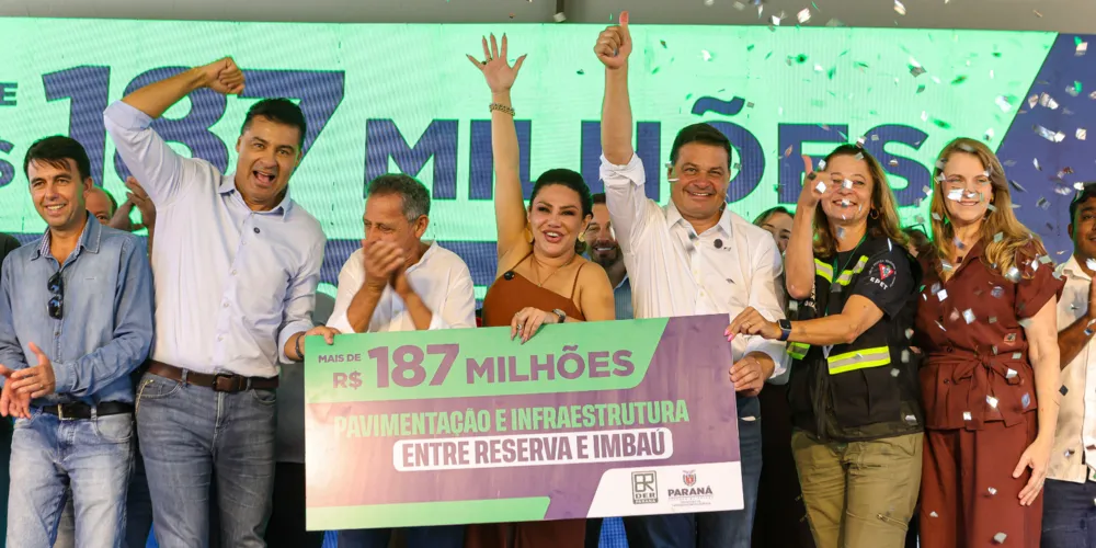 A ordem de serviço da obra foi assinada no último sábado (28)