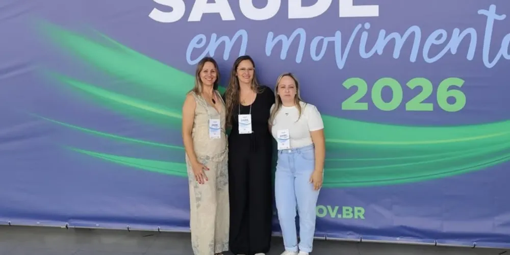 Representantes da Saúde de Arapoti estiveram presentes no evento