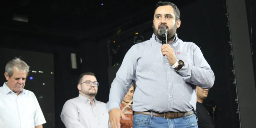 O prefeito Lucas Machado destacou o evento