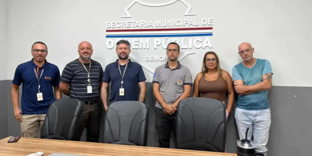 Reunião foi realizada entre equipes da Seção de Fiscalização e da Copel