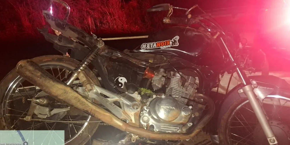 O acidente ocorreu no sentido do distrito de Palmeirinha a Guarapuava