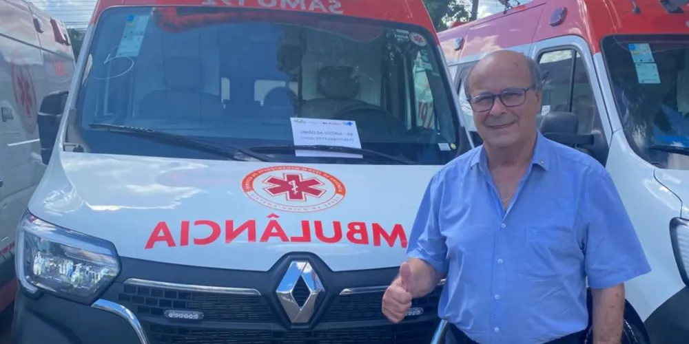 O prefeito Ary Carneiro Junior destaca os investimentos na área