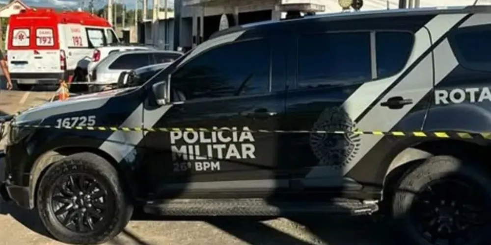 Ele foi atingido e morreu ainda no local