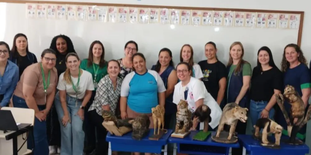 O encontro aconteceu na Escola Municipal São Miguel Arcanjo