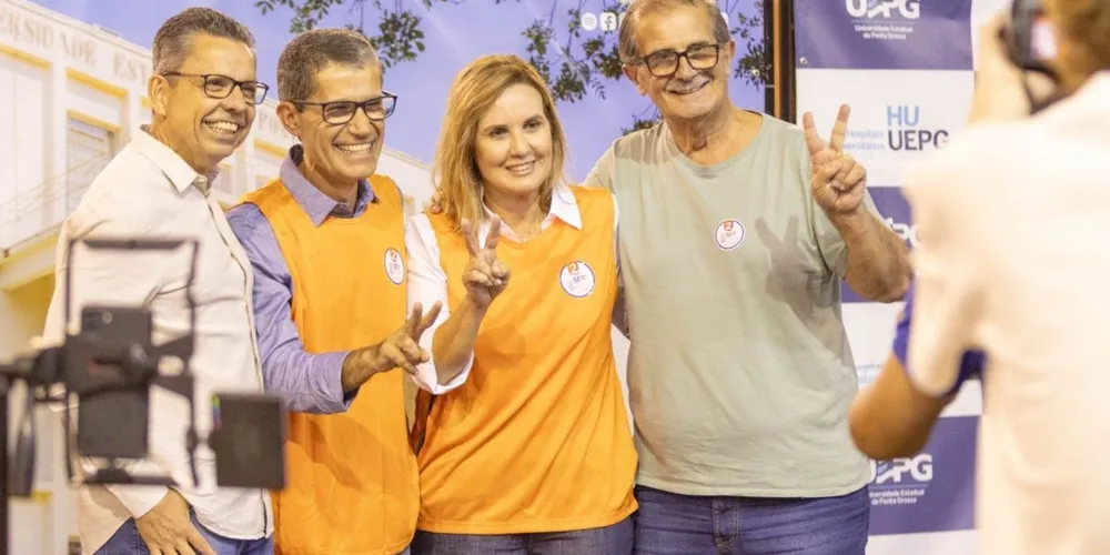 O reitor Miguel Sanches Neto destaca o processo eleitoral como bem-sucedido