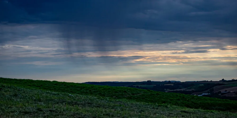 As características de outono começaram a ficar mais aparentes no Paraná