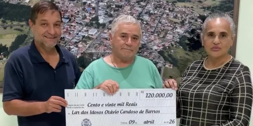 O repasse aconteceu nessa quinta-feira (09), no gabinete da Prefeitura Municipa