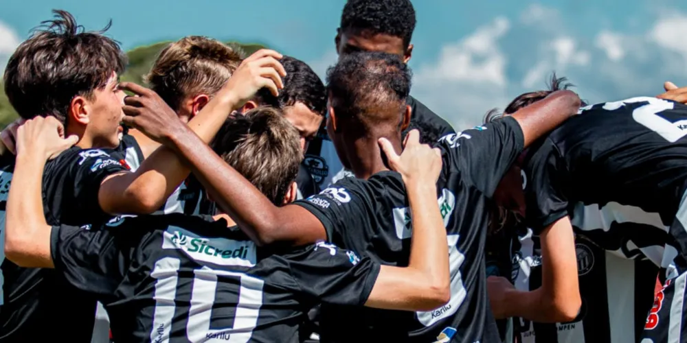 Registro da partida entre o sub-17 do Operário contra o Oeste, pelo placar de 16 a 0