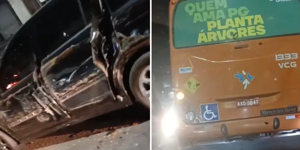 A colisão aconteceu na rua Bonifácio Vilela e acabou impactando também o fluxo de veículos na rua Penteado de Almeida