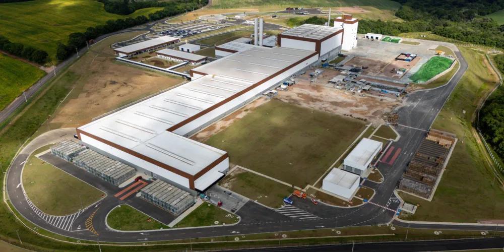 Rotatória irá melhorar o acesso à Fábrica de Vidros da Ambev, em Carambeí