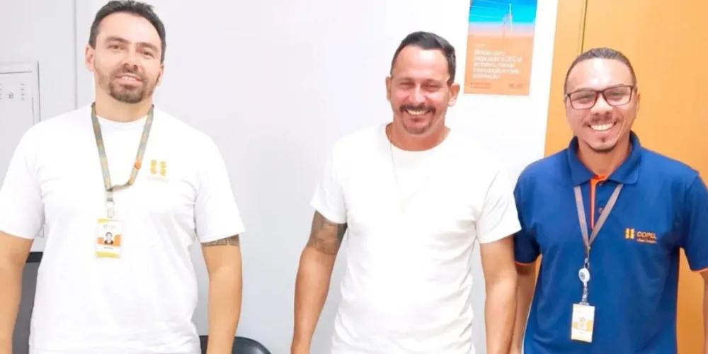 Representantes da Administração Municipal e da Copel estiveram reunidos