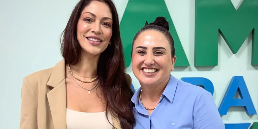 Gabi Bakri e Fernanda Sardanha estiveram reunidas