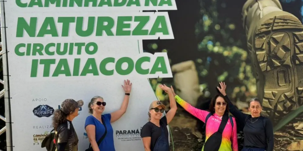 A experiência uniu atividade física, bem-estar e contato com a natureza