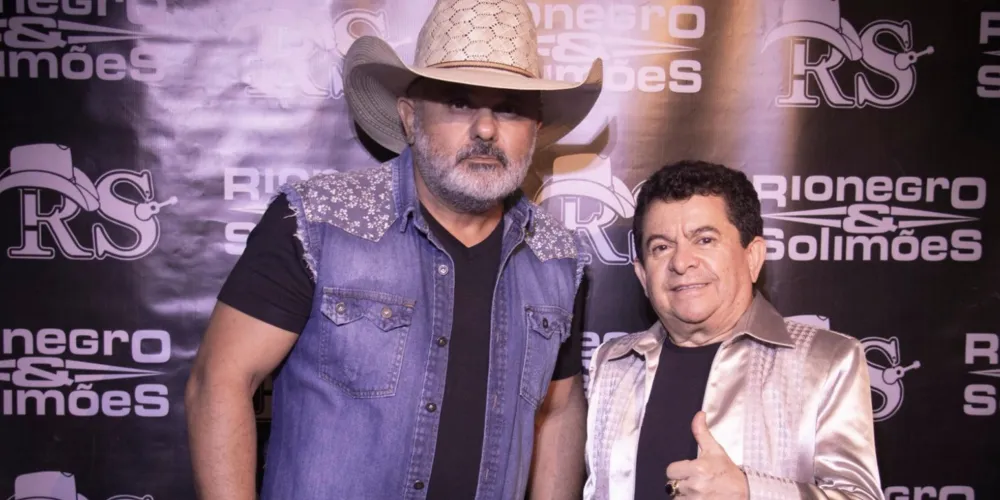 No dia 16 a dupla sertaneja Rio Negro & Solimões se apresentam no município