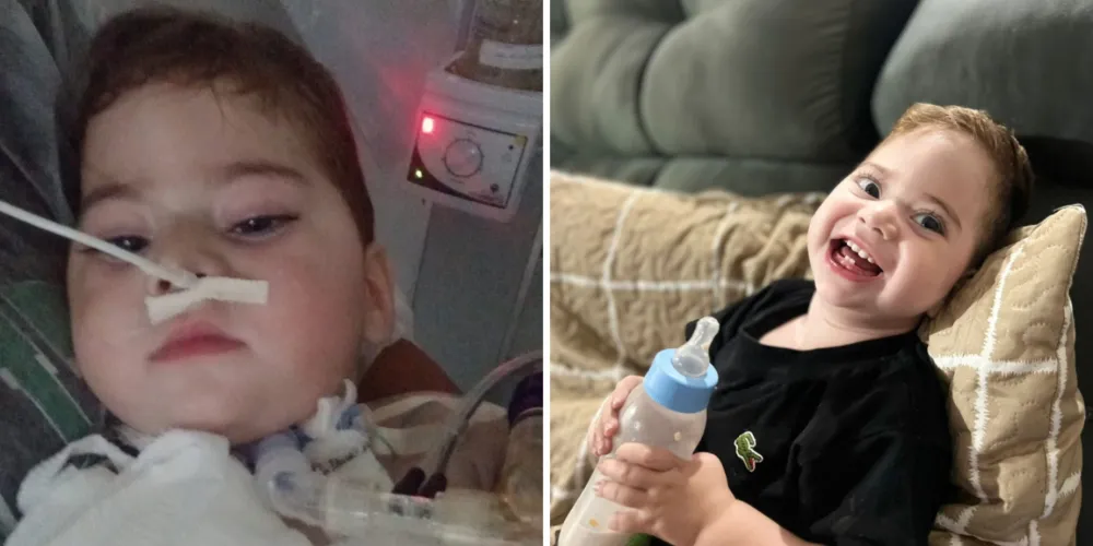 De acordo com o relato, após várias entubações ao longo do tempo, a laringe de Adrian foi comprometida