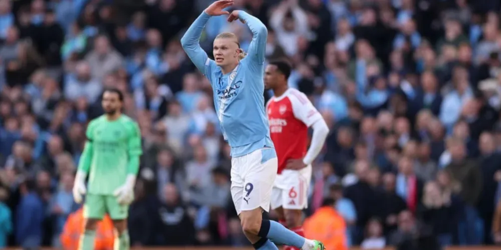 Haaland marcou o gol na vitória