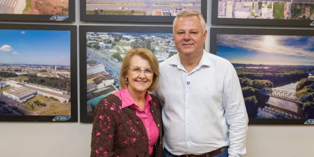 Márcia Huçulak e Gustavo Botogoski