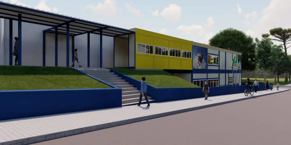 O novo complexo terá quase 1.250 metros quadrados