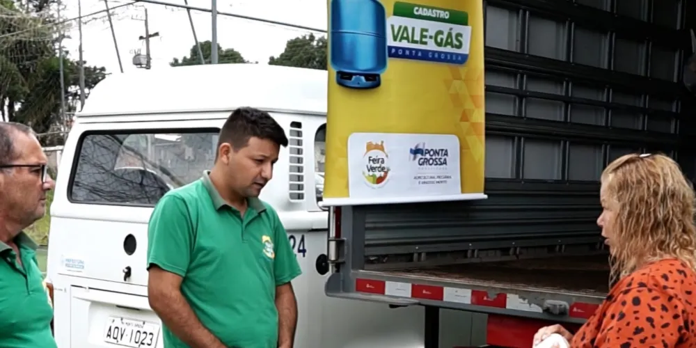 O 'Vale-Gás' é uma iniciativa da Secretaria Municipal de Agricultura, Pecuária e Abastecimento
