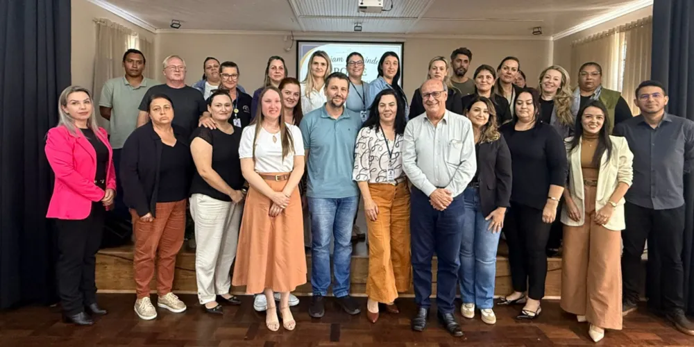 A cerimônia de posse aconteceu no auditório da Estação União e contou com a presença do prefeito Ary Carneiro Junior