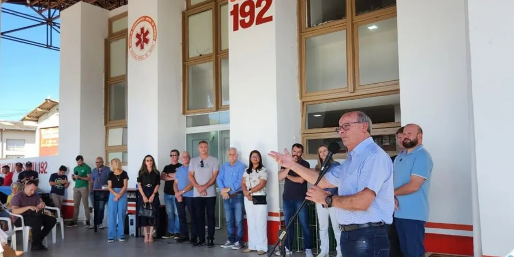 Inauguração contou com a presença do prefeito Ary Carneiro Junior e demais lideranças municipais