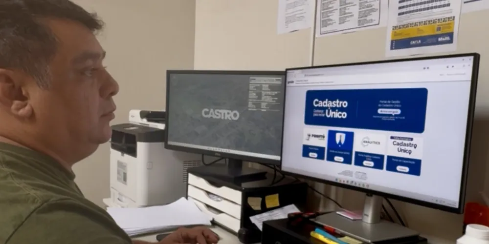 A Secretaria Municipal de Assistência Social de Castro destacou uma equipe exclusiva para atender esse público