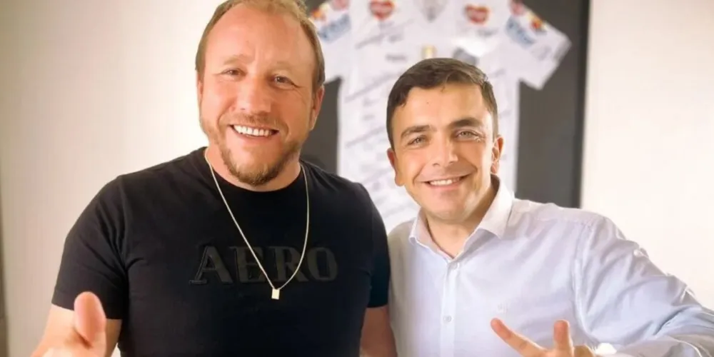 Laercio Cipriano e Aliel Machado