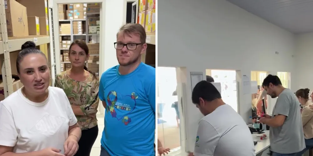 A prefeita Fernanda Sardanha esteve na Farmácia nesta terça-feira (28)