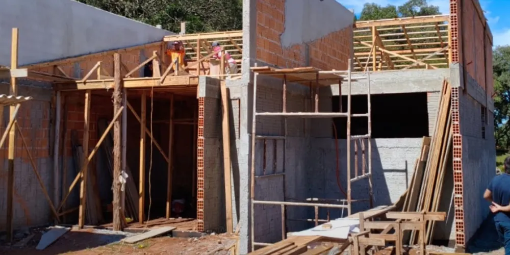 A UBS está sendo construída na comunidade do Salto