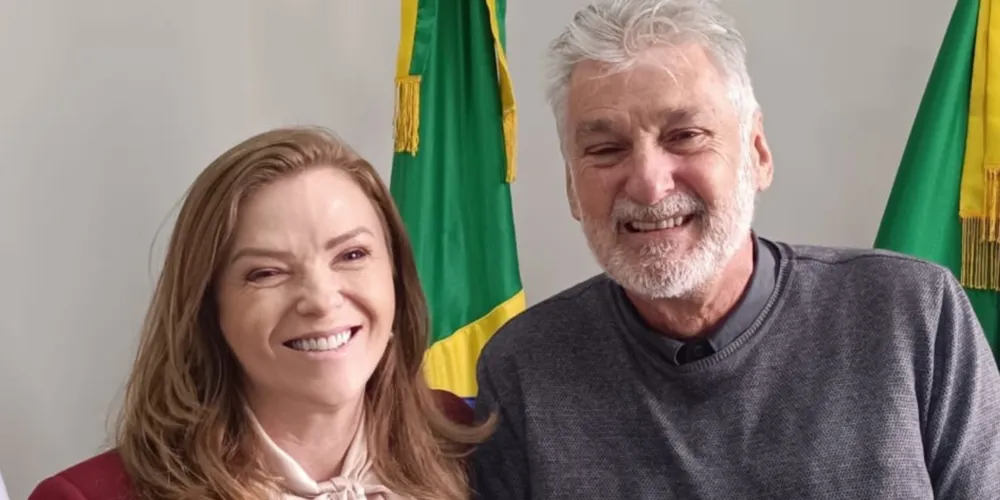 Leandre Dal Ponte e Bertoldo Rover estiveram reunidos nesta segunda-feira (04)