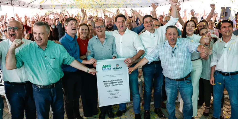 Ratinho Junior e demais lideranças estiveram reunidas nesta quarta-feira (06)