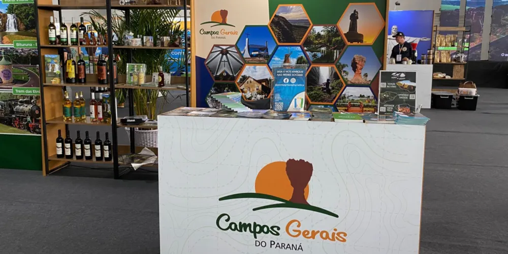 A participação tem como objetivo ampliar a visibilidade de Ponta Grossa no mercado turístico