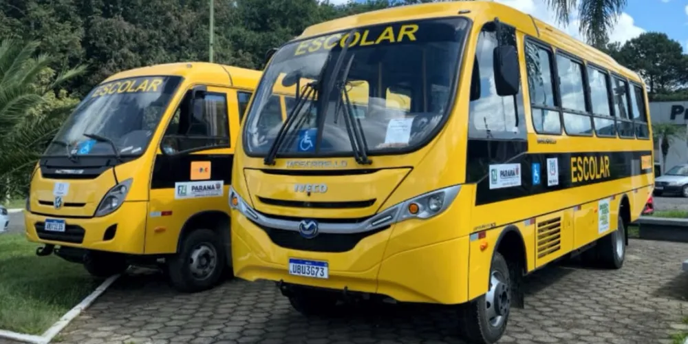 Os veículos irão reforçar a frota escolar