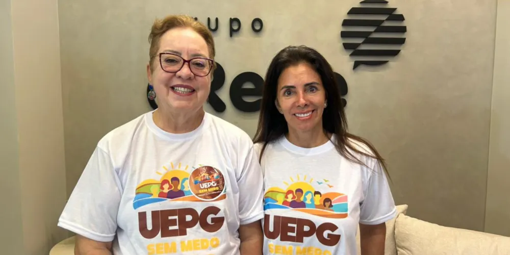 Marilisa Oliveira - Candidata à reitora /  Jeaneth Nunes - Candidata à vice-reitora