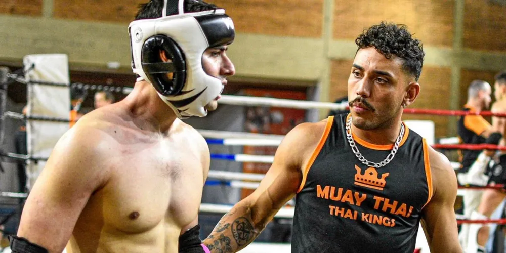 João Vitor Vante e atleta