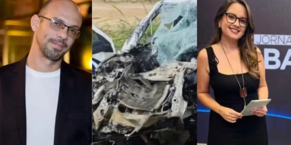 Rodrigo Lapa e Alice Ribeiro