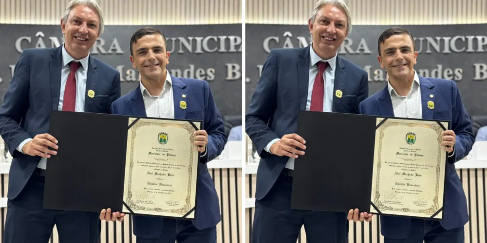 A honraria é concedida a pessoas que, mesmo não sendo naturais do município, possuem atuação relevante e contribuem para o crescimento local.