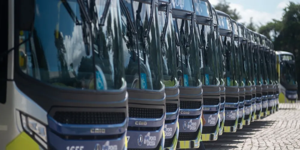 Ônibus que circulam em Ponta Grossa