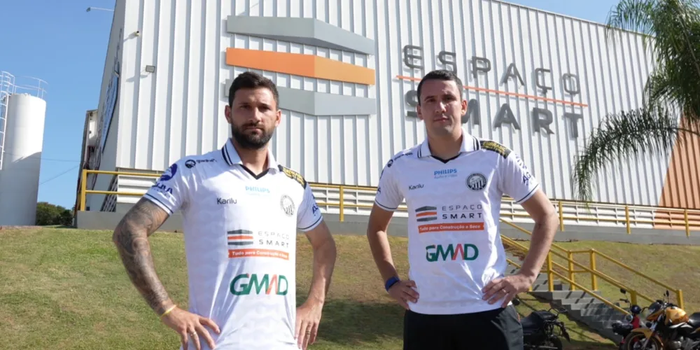 Boschilia e Pablo, atletas do Operário Ferroviário