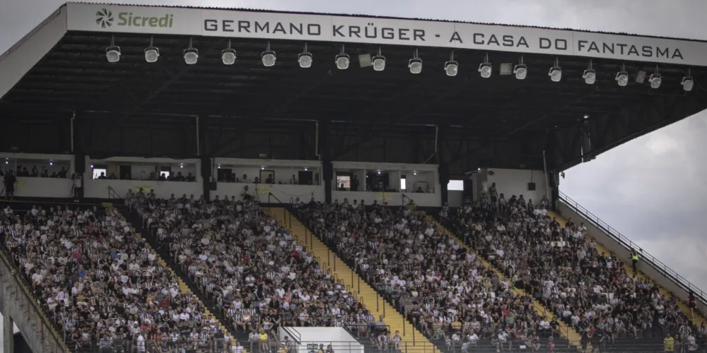 Setor diamante do estádio Germano Krüger