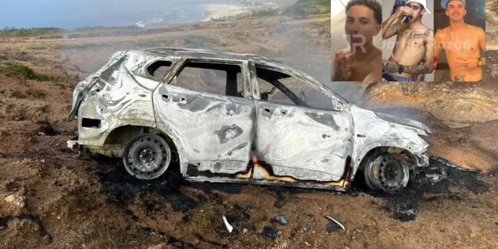 Três homens foram presos em flagrante por homicídio qualificado e ocultação de cadáver