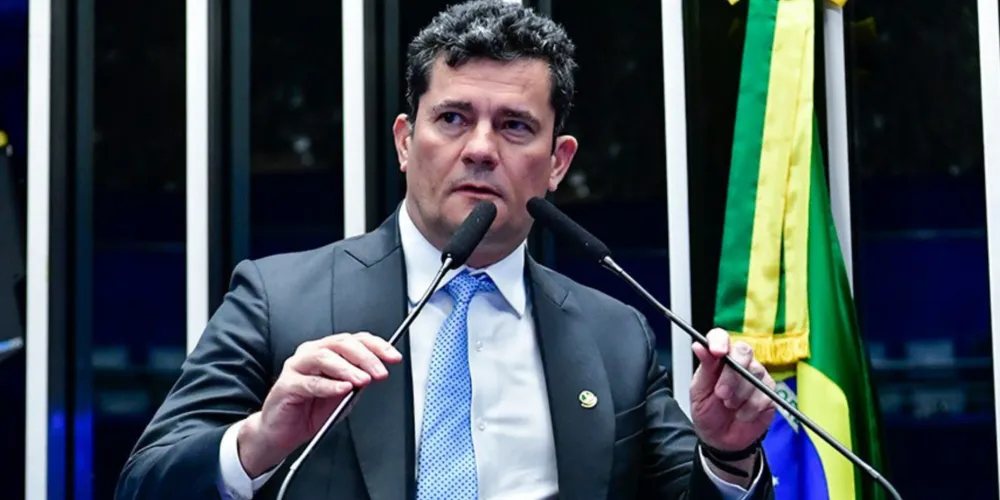Sergio Moro discursando